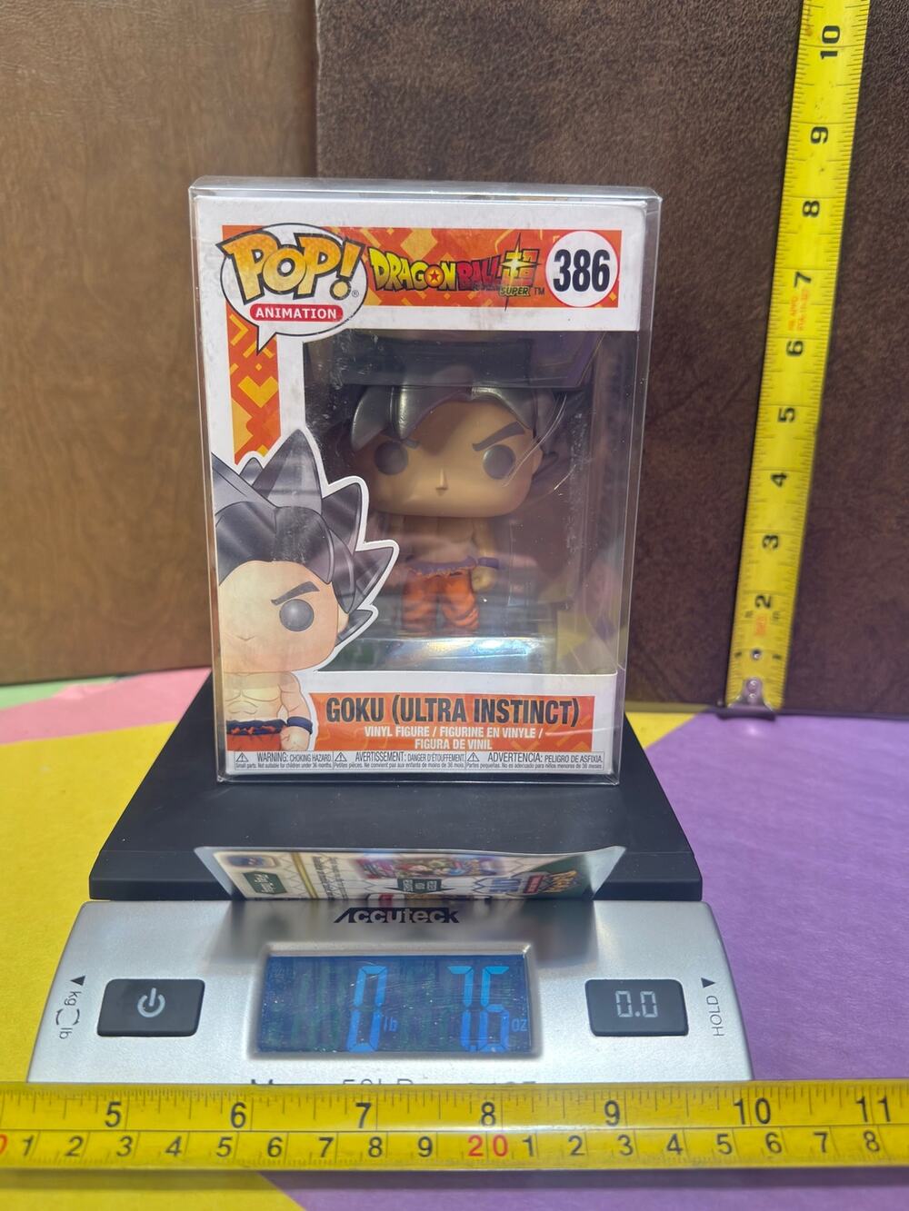 Funko Pop Goku Ultra Instinct 386 Dragon Ball Super